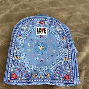 Brighton bandana love back pack